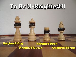 Knighted Chesspieces